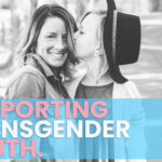 M, a 15-year-old transgender girl, living in rural Virginia and former NCLR client pictured here with her mother Amy.