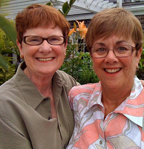 Mary Walsh (L) and Bev Nance (R)