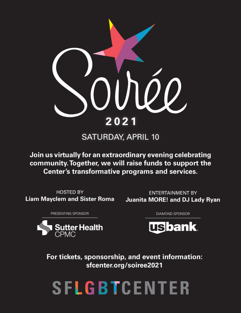 Soiree 2021 Saturday, April 10