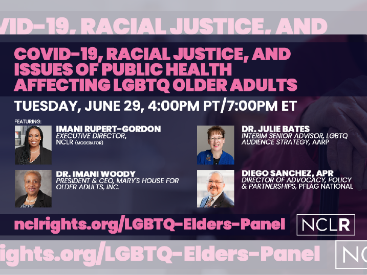 COVID-19, Racial Justice, and Issues of Public Health Affecting LGBTQ Older Adults