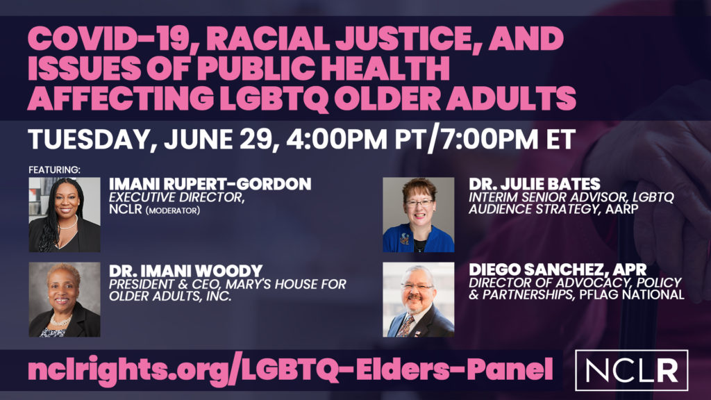 COVID-19, Racial Justice, and Issues of Public Health Affecting LGBTQ Older Adults