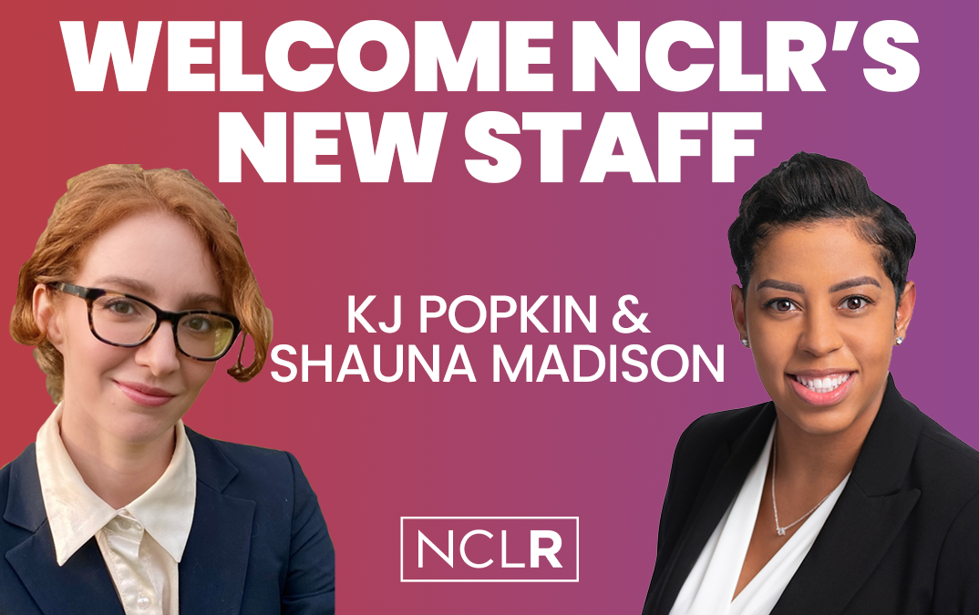 Welcome NCLR’s Newest Staff Members – KJ Popkin and Shauna Madison!