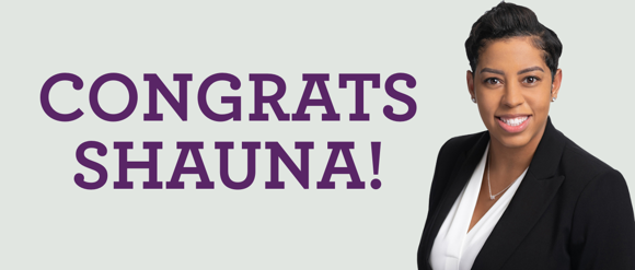 Congrats Shauna!