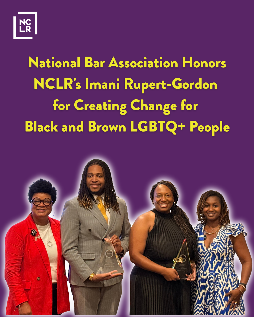 National Bar Association Honors Imani Rupert-Gordon for Creating Change for Black and Brown LGBTQ People